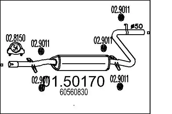 MTS 01.50170