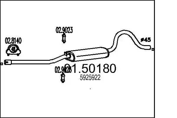 MTS 01.50180