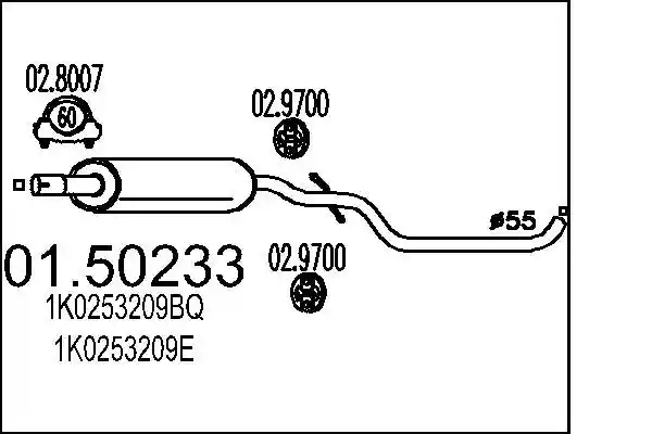 MTS 01.50233