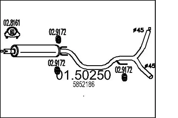 MTS 01.50250