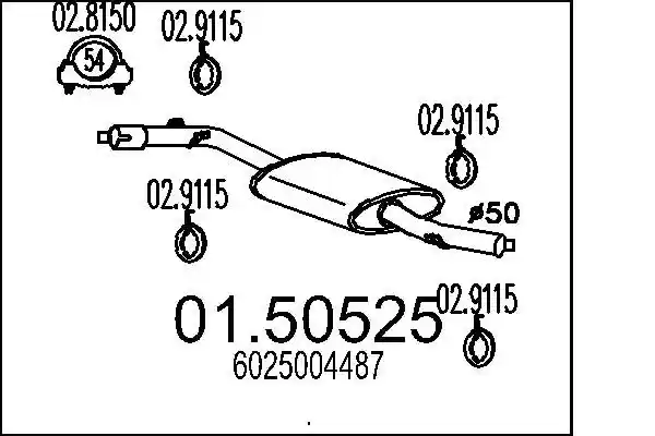 MTS 01.50525