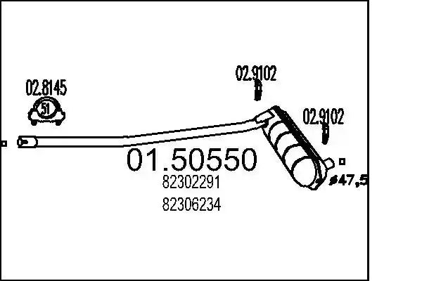 MTS 01.50550