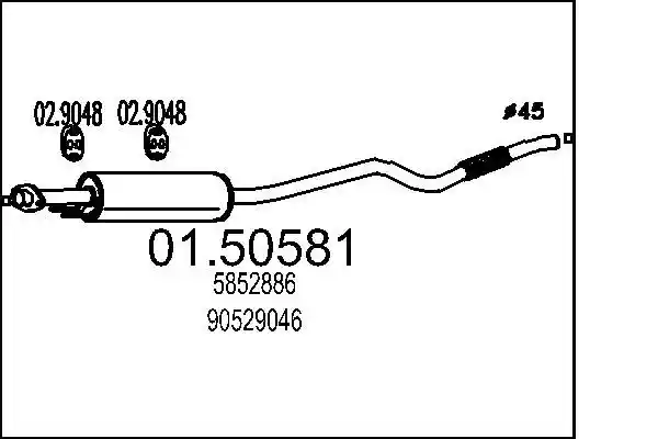 MTS 01.50581