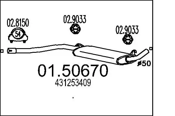 MTS 01.50670