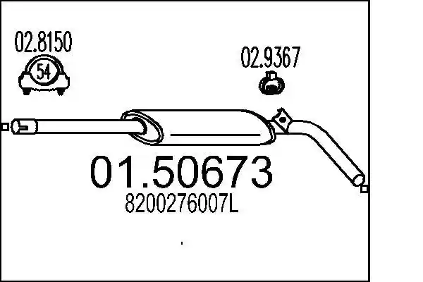 MTS 01.50673