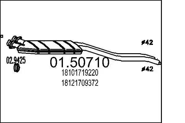 MTS 01.50710