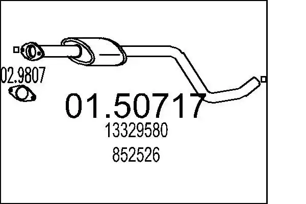 MTS 01.50717