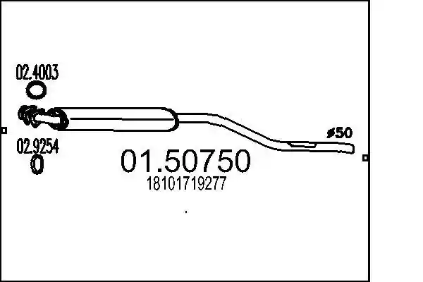 MTS 01.50750