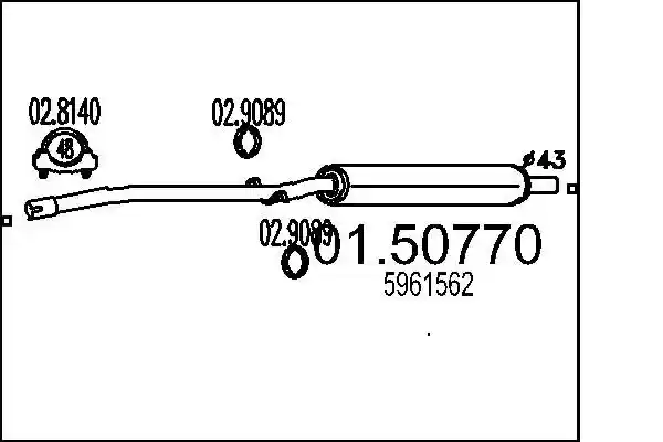 MTS 01.50770