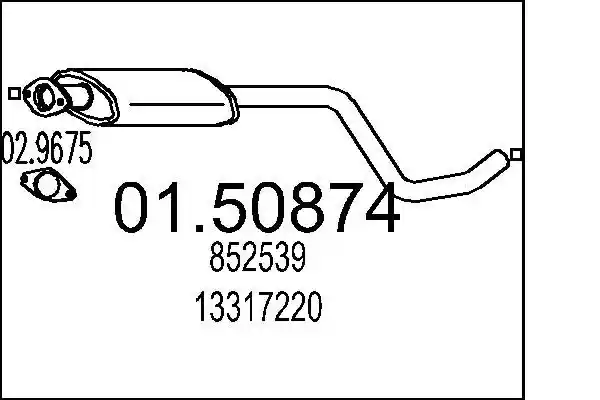 MTS 01.50874 MTS 01.50874