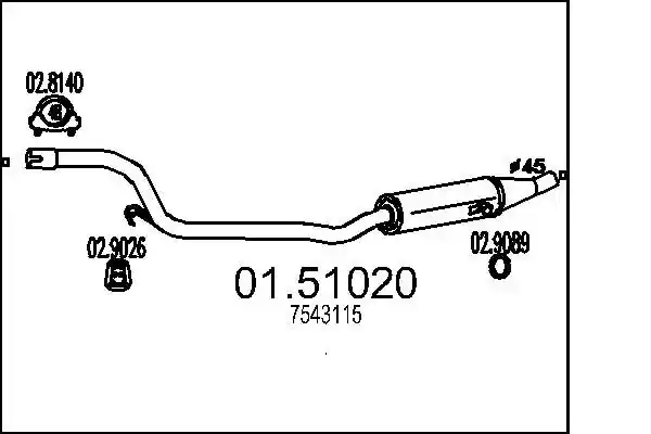 MTS 01.51020
