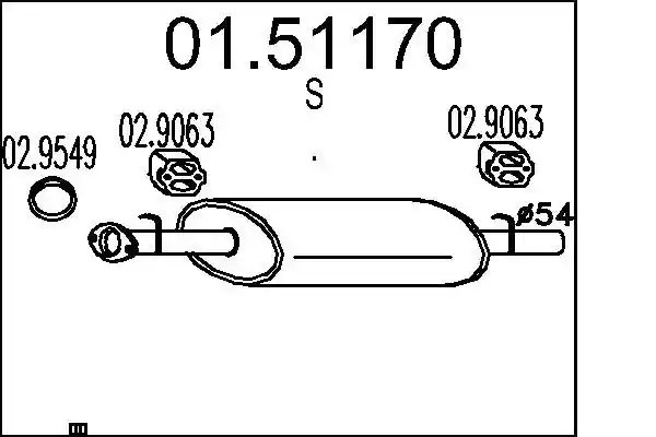 MTS 01.51170