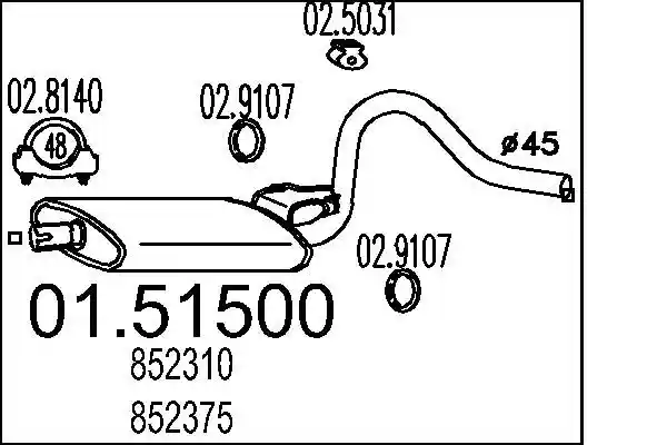 MTS 01.51500