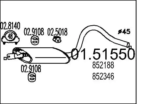 MTS 01.51550