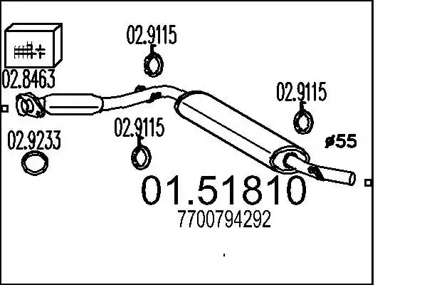 MTS 01.51810