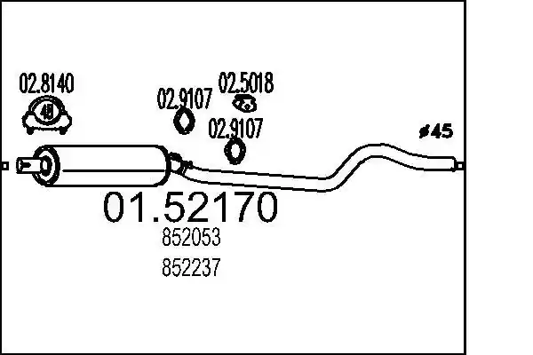 MTS 01.52170