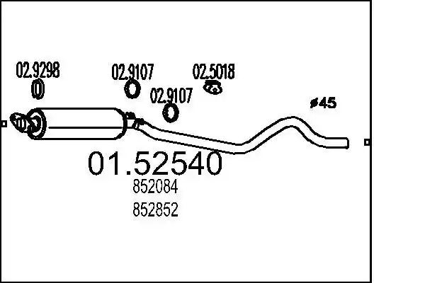 MTS 01.52540