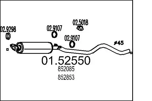 MTS 01.52550