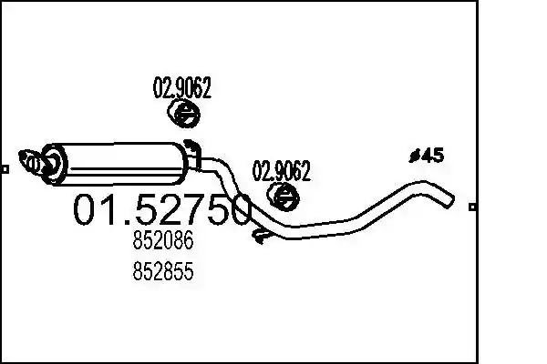 MTS 01.52750