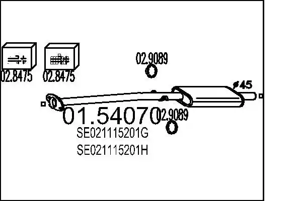 MTS 01.54070