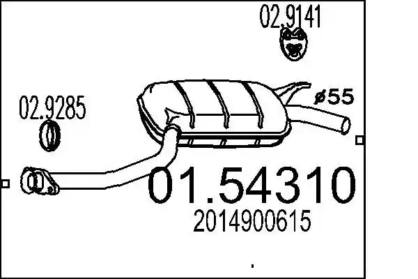 MTS 01.54310