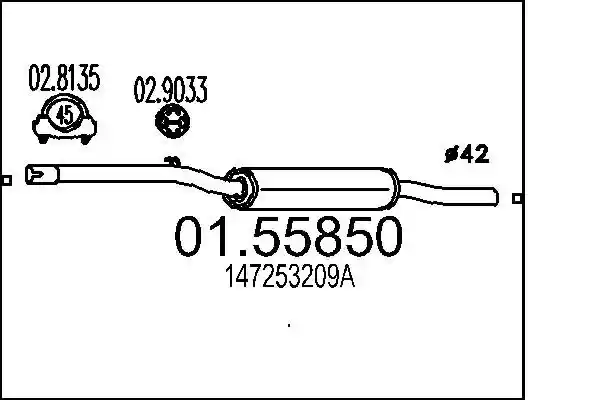 MTS 01.55850