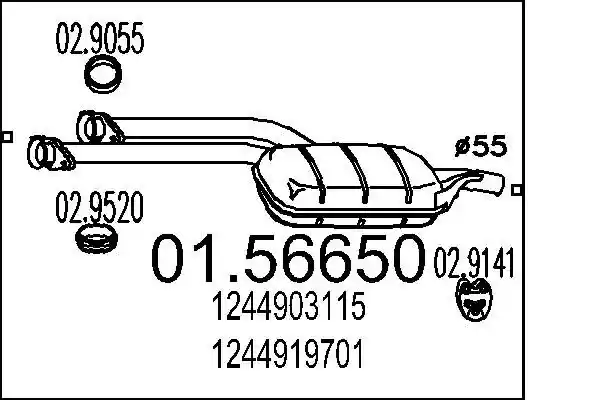 MTS 01.56650