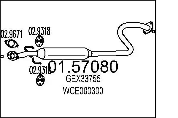 MTS 01.57080