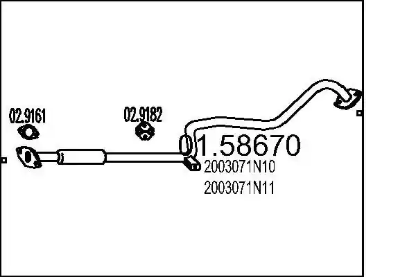 MTS 01.58670