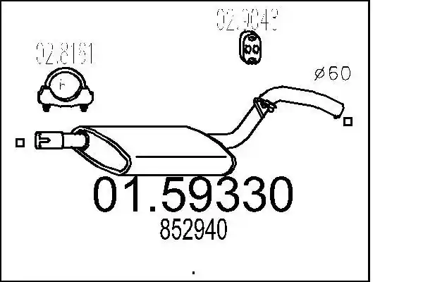 MTS 01.59330