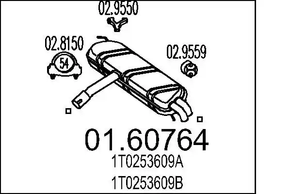 MTS 01.60764 MTS 01.60764