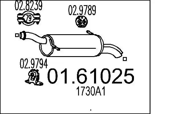 MTS 01.61025