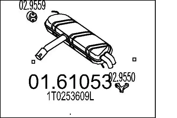MTS 01.61053 MTS 01.61053