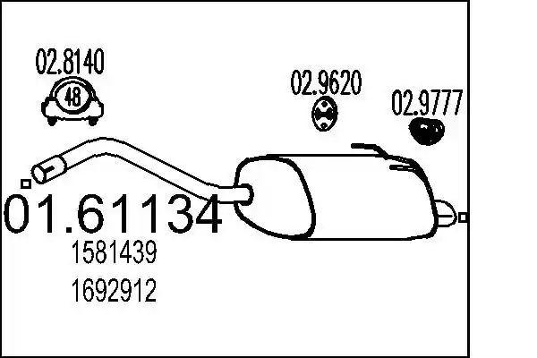 MTS 01.61134