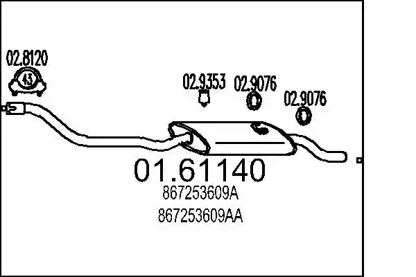MTS 01.61140