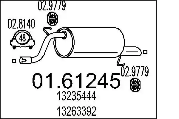 MTS 01.61245