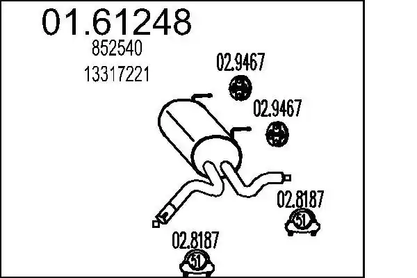 MTS 01.61248 MTS 01.61248