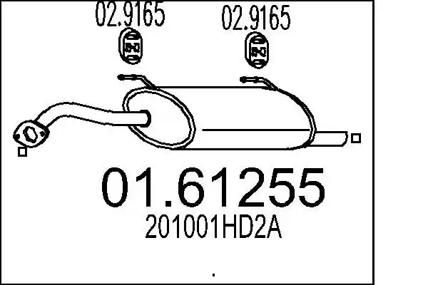 MTS 01.61255