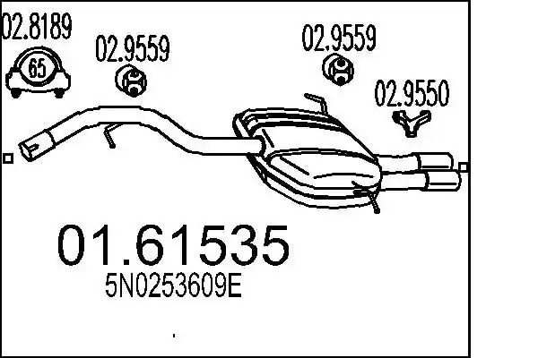 MTS 01.61535