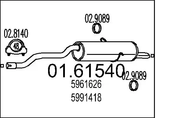 MTS 01.61540