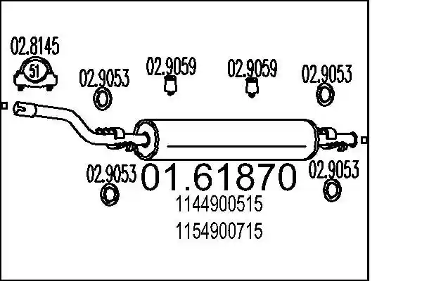 MTS 01.61870