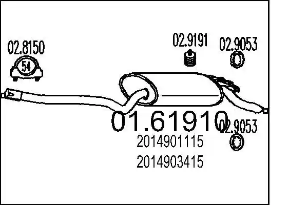 MTS 01.61910