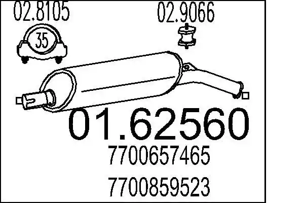 MTS 01.62560