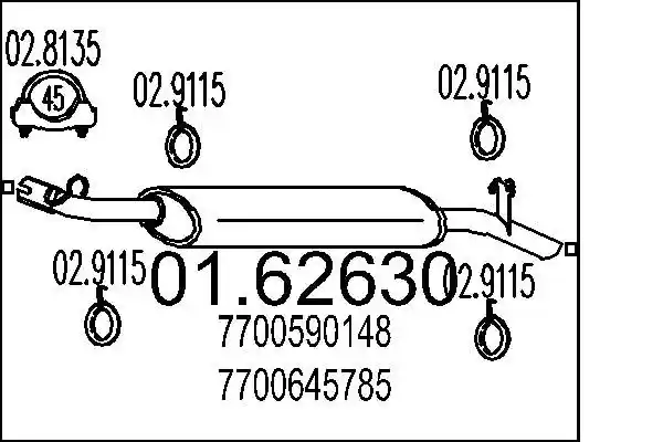 MTS 01.62630