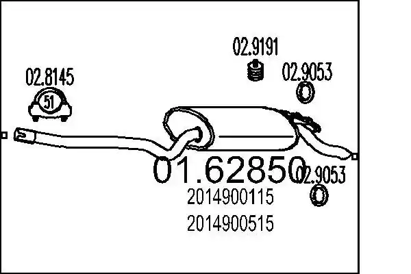 MTS 01.62850