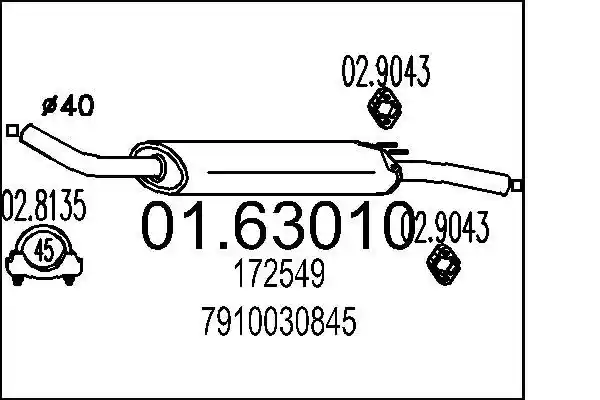 MTS 01.63010