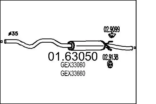 MTS 01.63050