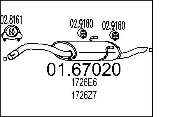 MTS 01.67020