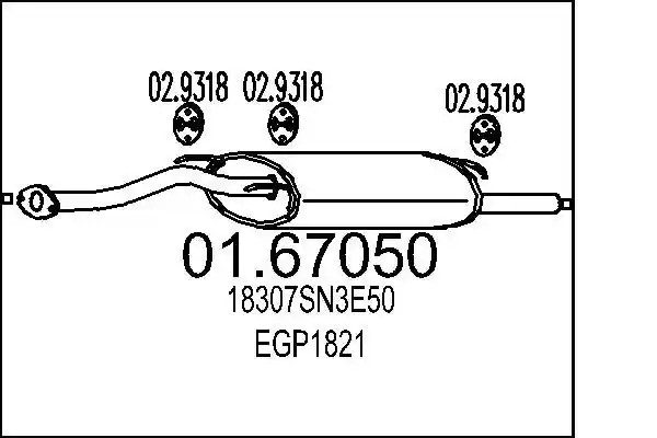 MTS 01.67050