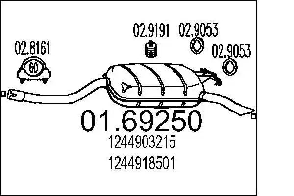 MTS 01.69250
